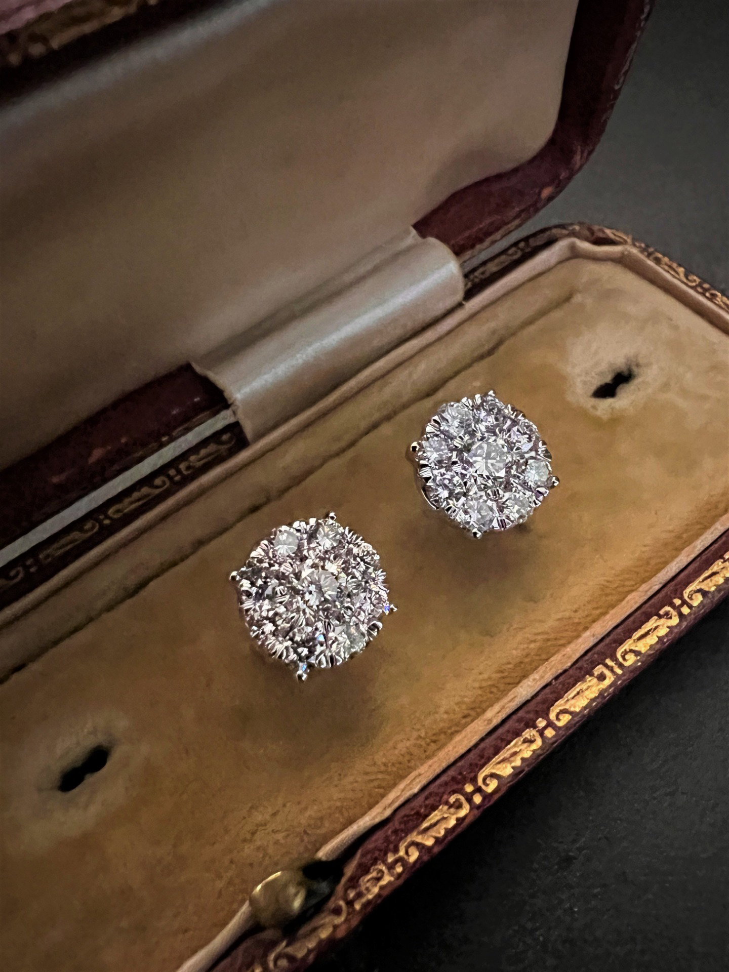 Pendientes con Diamantes